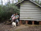 My Wife And I At Doc's Knob Shelter