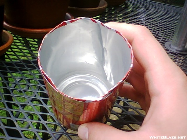 Double-walled Coke Can Pot