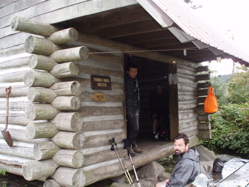 Thomas Knob Shelter A Welcome Sight Even If The Floor In The Attic Leans Towards The Rear Of The She