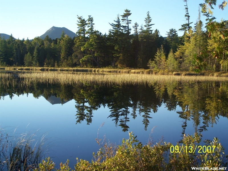 Last pond before Katahdin Stream Campground