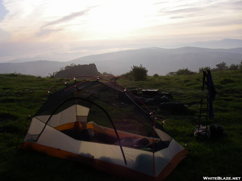 Sunrise Near Rhododendron Gap, Mt.rogers, Va