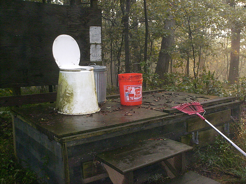 Rice Field Shelter Privy