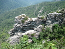 The Chimneys, Mountains To Sea Trail by Grits in Other Trails