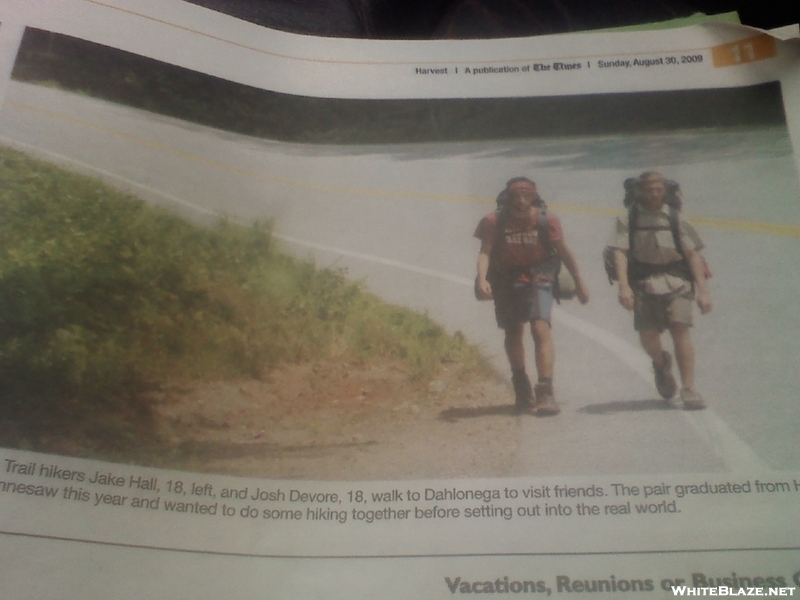 Hiking In The Paper
