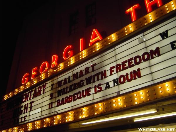 Walking with Freedom at the Georgia Theatre