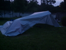 My Myog Tarp Overhang Area Outside 3 by David@whiteblaze in Tent camping