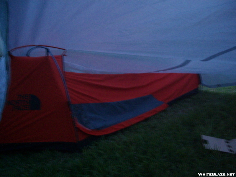 My Myog Tarp Overhang Area Inside Right