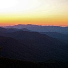 Sunset on Cheoah Bald