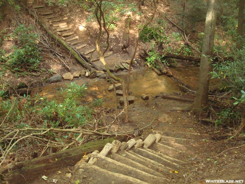 Steps At Justus Creek Crossing