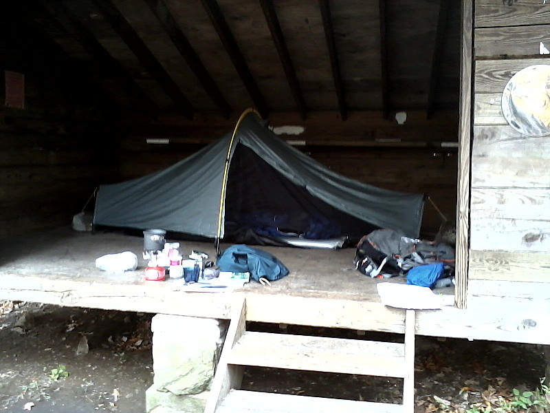 Moment Tent in Pochuck Shelter