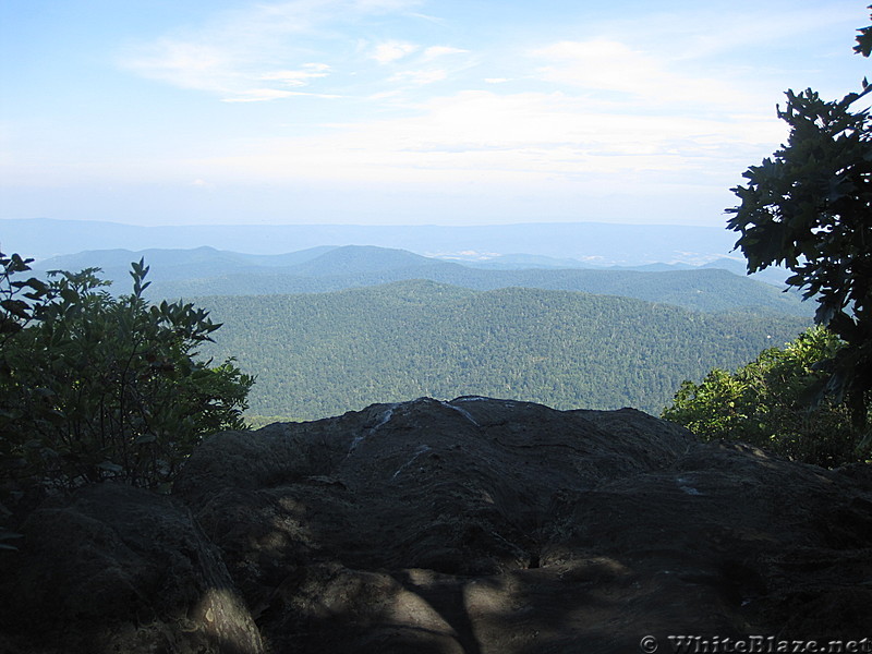 ivy creek overlook to crescent rock overlook 196