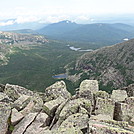 chimney pond from baxter peak by nyrslr21 in Katahdin Gallery