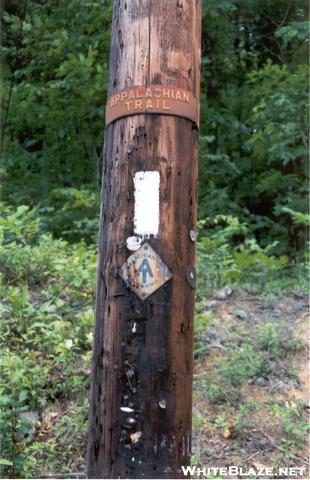 telephone pole AT marker