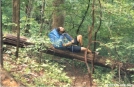 &amp;quot;Baloo&amp;quot; resting on the &amp;quot;rollercoaster&amp;quot; by Jumpstart in Thru - Hikers