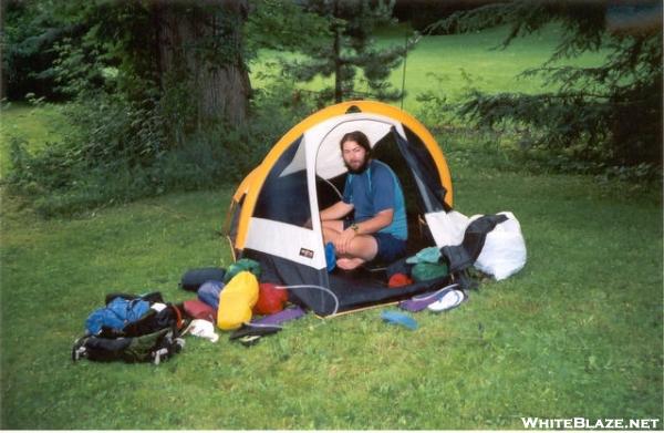 Tenting out at the Church of the Mtn.