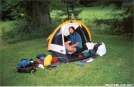 Tenting out at the Church of the Mtn. by Jumpstart in Tent camping