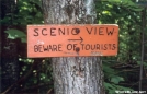 Beware of the Tourists! by Jumpstart in Sign Gallery