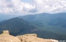 Looking out from Mt. Lafayette