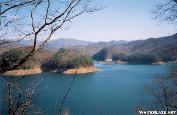 View from Fontana Dam