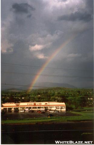 Rainbow over Pearisburg