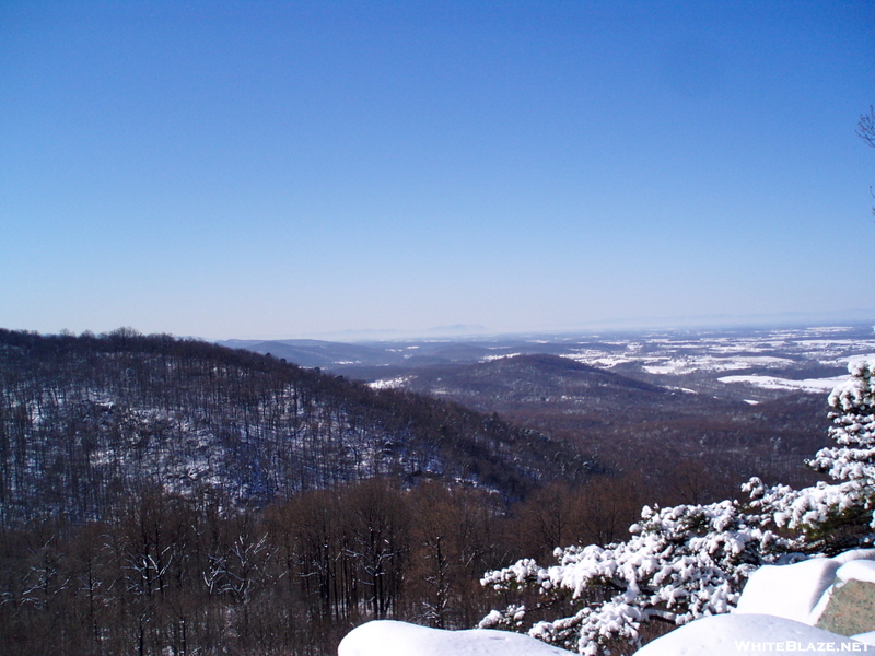 Winter View Of The Blue Ridge