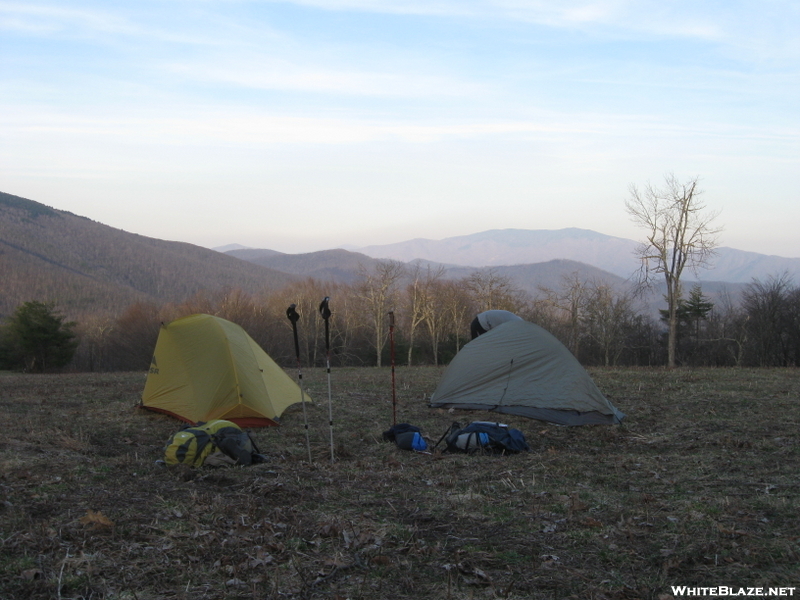 Campsite At Beauty Spot Gap