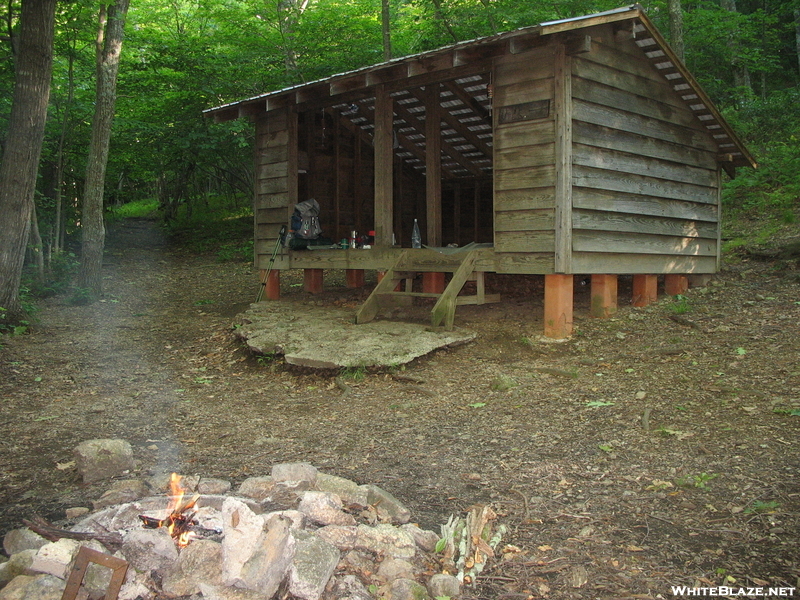 Cow Camp Gap Shelter 6-07-10