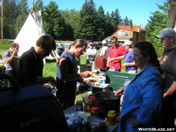 Caratunk 2005 - food line