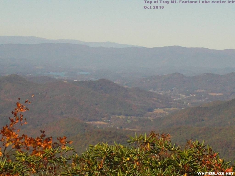 Fontana Lake From Tray Mt