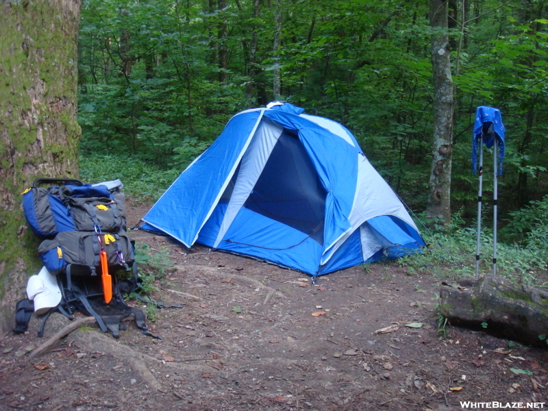 0017 2009.07.11 Tent Camping At Black Gap Shelter