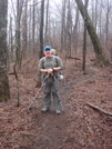 0072 2010.03.12 Matt On Levelland Mountain Trail by Attila in Section Hikers