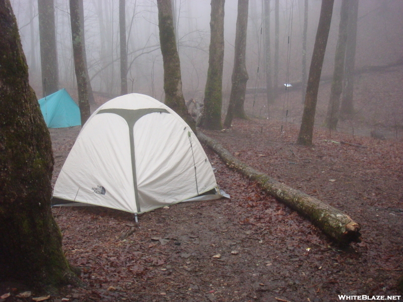 0079 2010.03.12 Matt's Tent At Low Gap Shelter