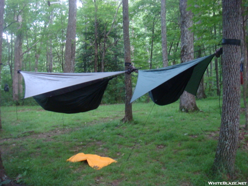 0127 2010.06.11 Hammocks At Deep Gap Shelter