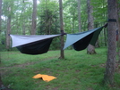 0127 2010.06.11 Hammocks At Deep Gap Shelter by Attila in Hammock camping