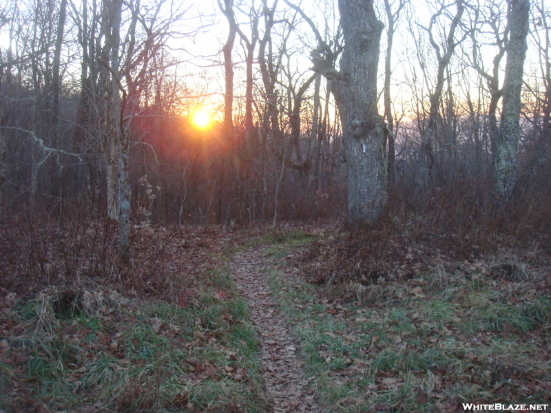 0180 2010.11.19 Sunset At Siler Bald