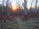 0180 2010.11.19 Sunset At Siler Bald by Attila in Trail & Blazes in North Carolina & Tennessee