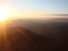 0194 2010.11.20 Sunset View From Wesser Bald Observation Tower by Attila in Views in North Carolina & Tennessee