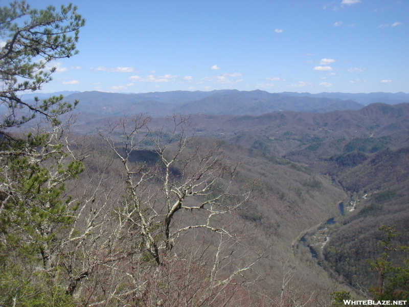 0220 2011.04.02 View Of The Nantahala River From The Jump-up - North End Of Old At