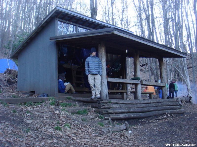 0223 2011.04.02 Gabe At Sassafras Gap Shelter