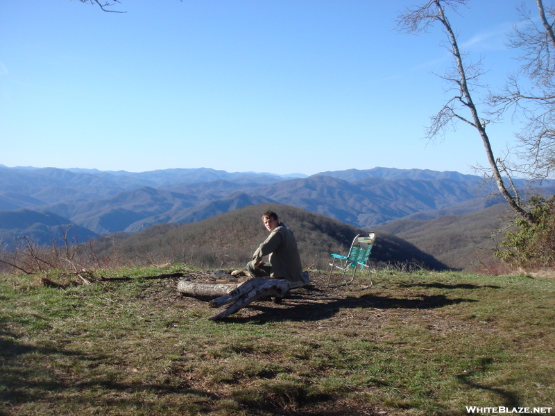 0231 2011.04.03 Enjoying The View On Cheotah Bald