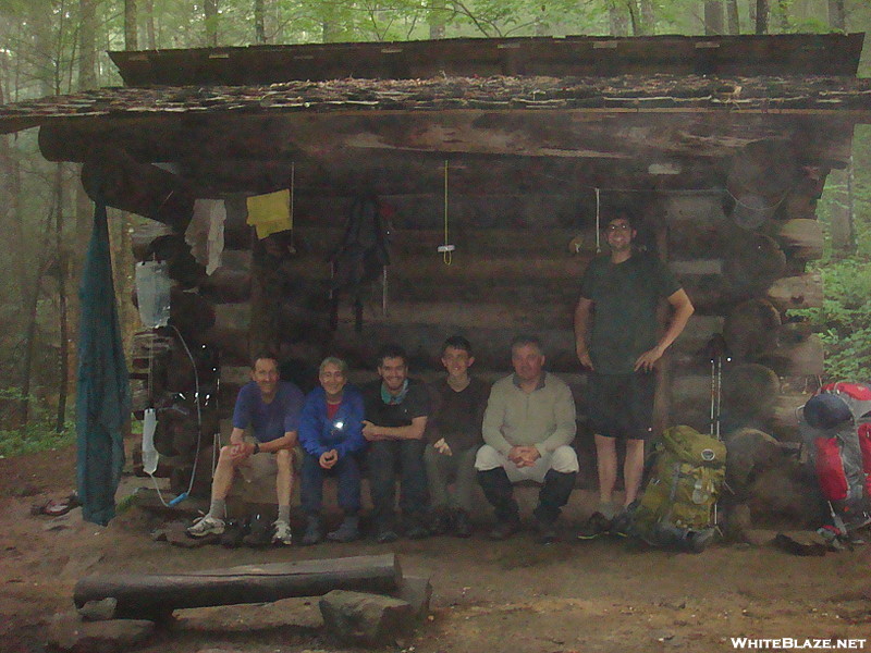 0259 2011.06.24 Hikers staying at Cable Gap Shelter