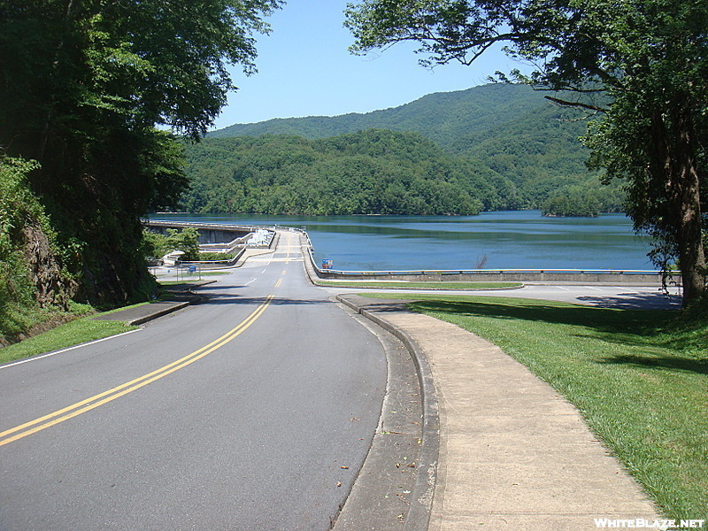 0283 2011.06.25 View Of Fontana Dam And Fontana Lake