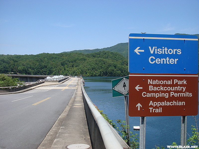 0284 2011.06.25 View Of Fontana Dam And Fontana Lake