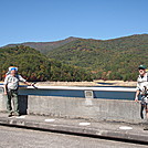 0287 2011.10.08 Matt And Attila on Fontana Dam