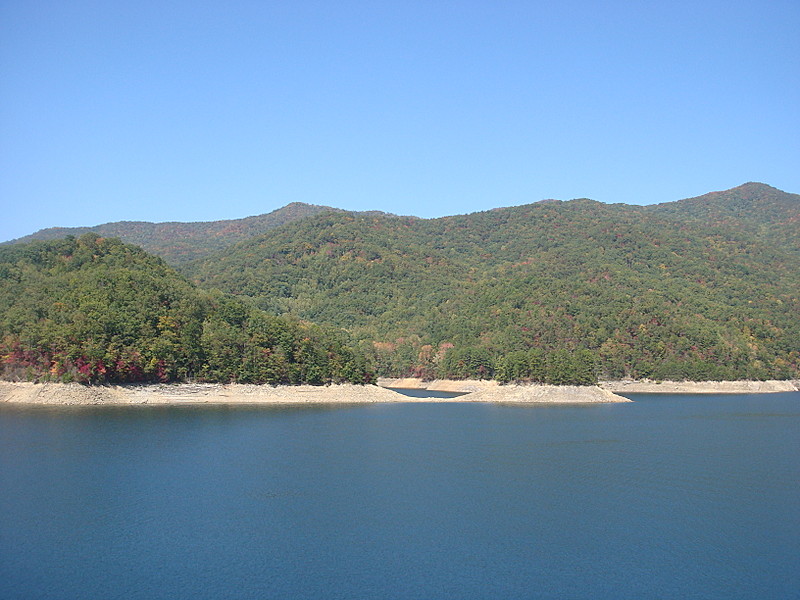 0288 2011.10.08 Fontana Lake View From Fontana Dam