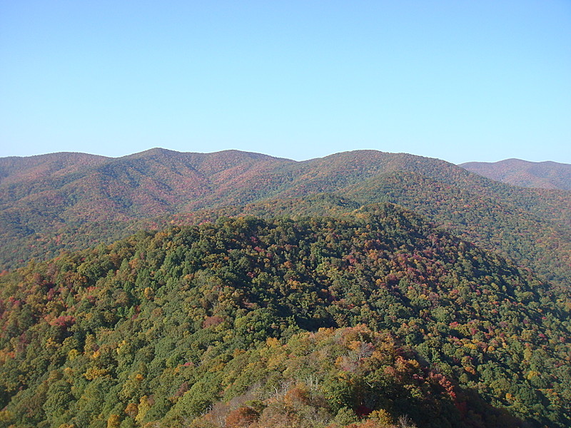 0295 2011.10.08 Ridgecrest View From  Shuckstack Fire Tower