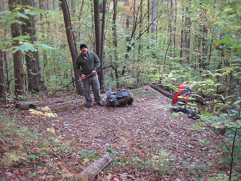 0298 2011.10.09 Matt Packing Up At Birch Spring Campsite #7