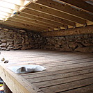 0315 2011.10.09 Russell Field Shelter Sleeping Platforms by Attila in North Carolina & Tennessee Shelters