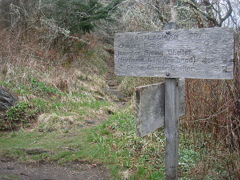 0399 2012.04.02 Sign At Dry Sluice Gap Trail