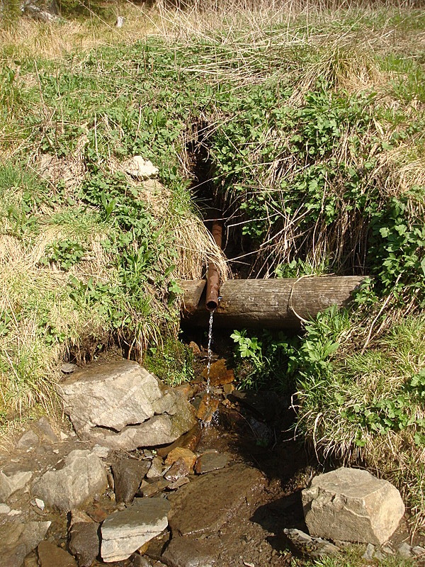 0419 2012.04.03 Water Source At Tricorner Knob Shelter